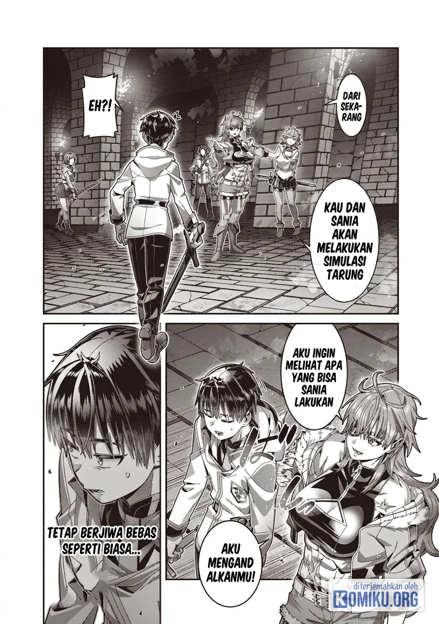 Saikyou no Kensei to Kenja no Moto ni Tensei shita Ore wa Mujikaku Musou suru Chapter 11.1 - halaman 8