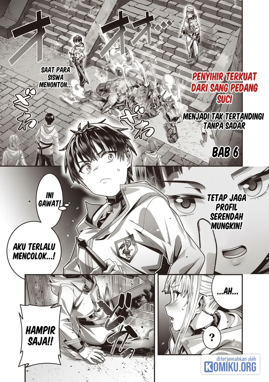 Saikyou no Kensei to Kenja no Moto ni Tensei shita Ore wa Mujikaku Musou suru Chapter 6 - halaman 1