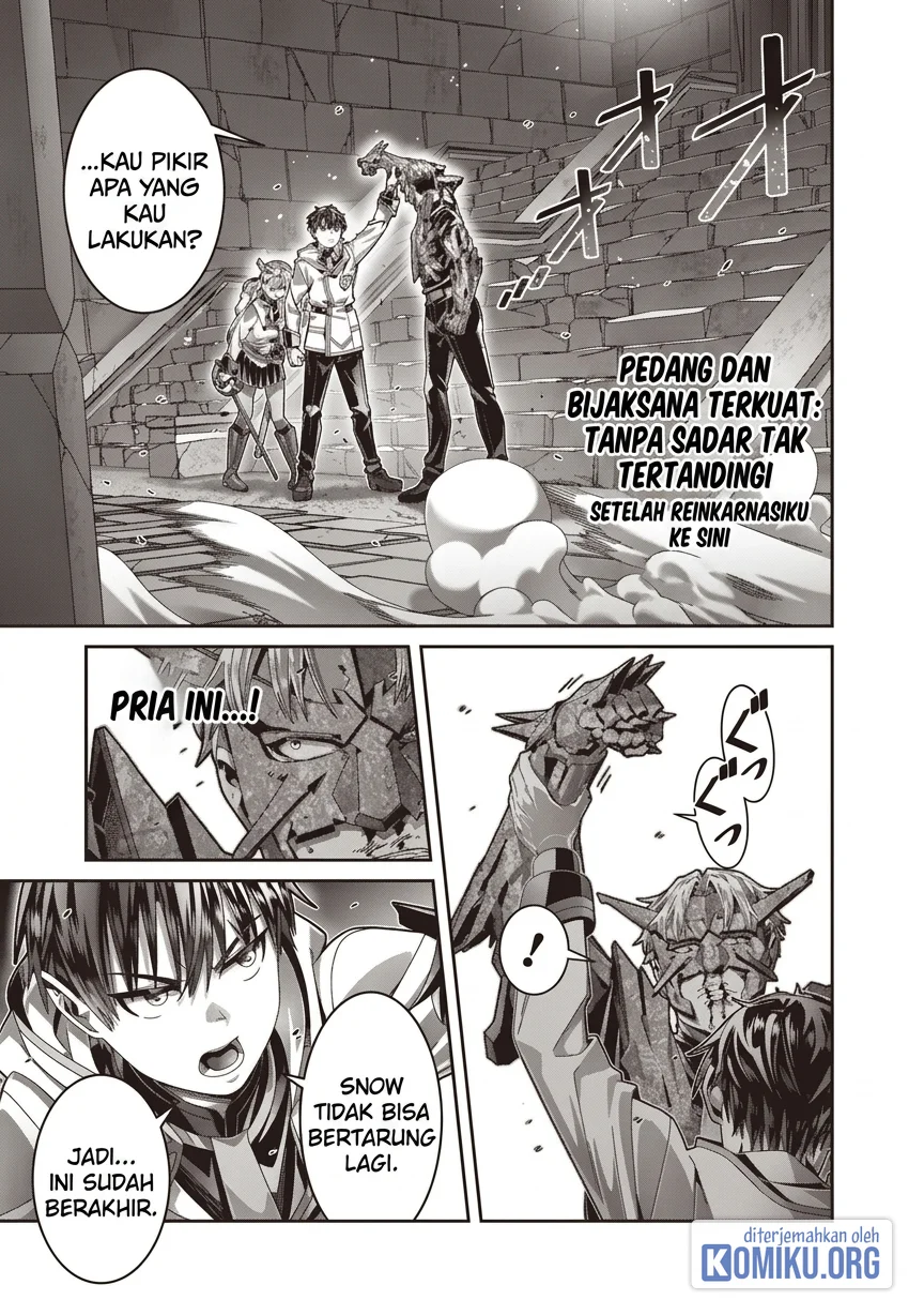 Saikyou no Kensei to Kenja no Moto ni Tensei shita Ore wa Mujikaku Musou suru Chapter 8 - halaman 1