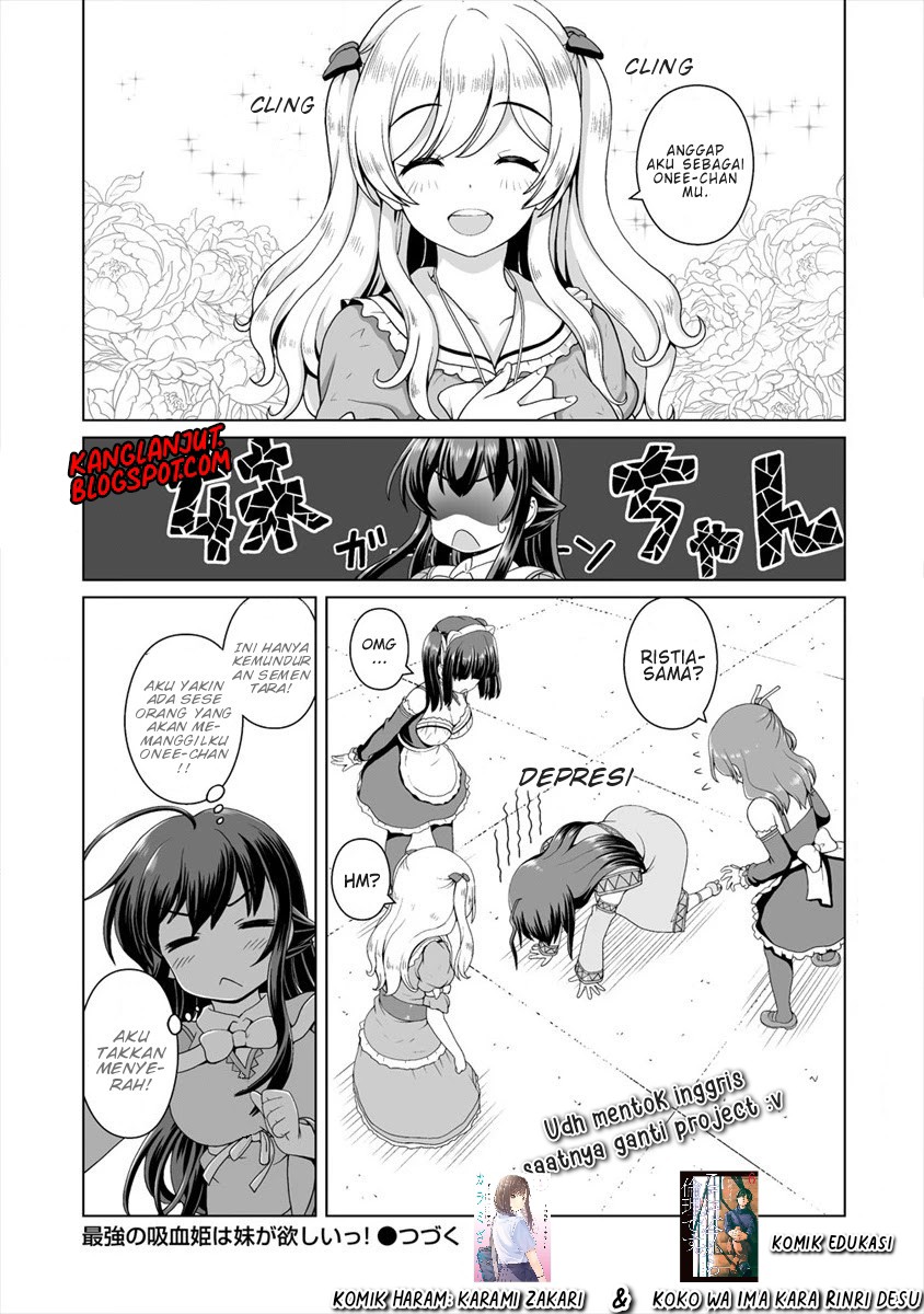 Saikyou no Kyuuketsuhime wa Imouto ga Hoshii!! Chapter 8 - halaman 23