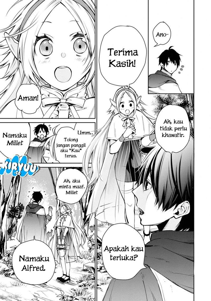 Saikyou no Madoshi. Hisa ni Ya wo Ukete Shimatta no de Inaka no Eihei ni Naru Chapter 1.2 - halaman 9