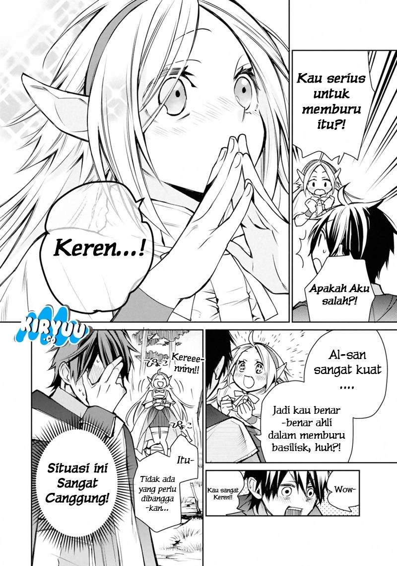 Saikyou no Madoshi. Hisa ni Ya wo Ukete Shimatta no de Inaka no Eihei ni Naru Chapter 1.3 - halaman 8