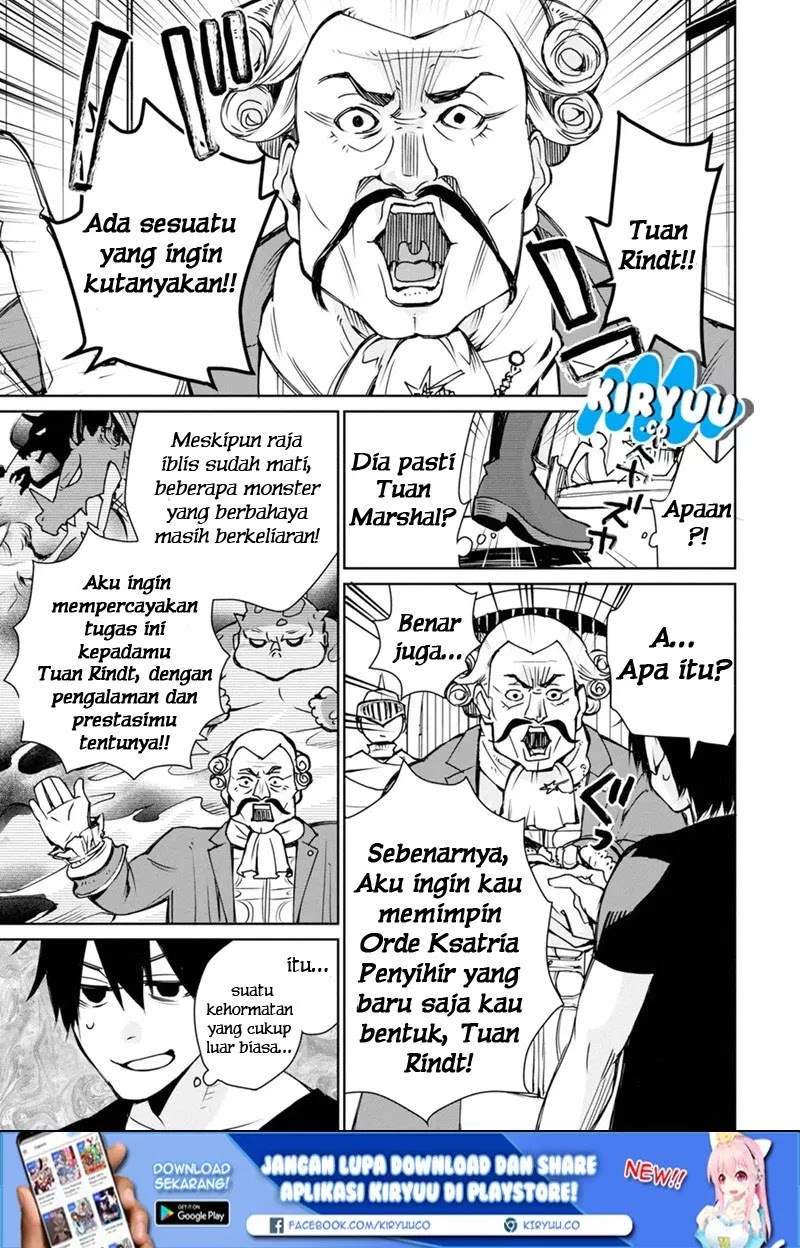 Saikyou no Madoshi. Hisa ni Ya wo Ukete Shimatta no de Inaka no Eihei ni Naru Chapter 1 - halaman 12