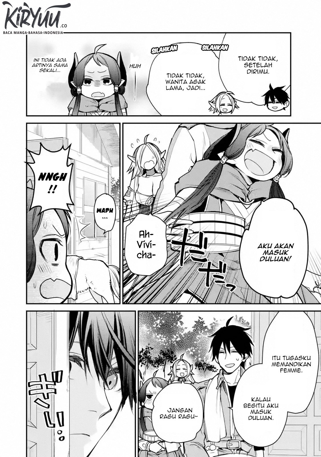Saikyou no Madoshi. Hisa ni Ya wo Ukete Shimatta no de Inaka no Eihei ni Naru Chapter 10.1 - halaman 1