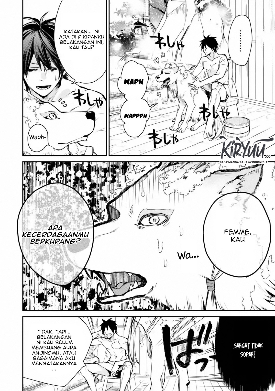 Saikyou no Madoshi. Hisa ni Ya wo Ukete Shimatta no de Inaka no Eihei ni Naru Chapter 10.1 - halaman 4