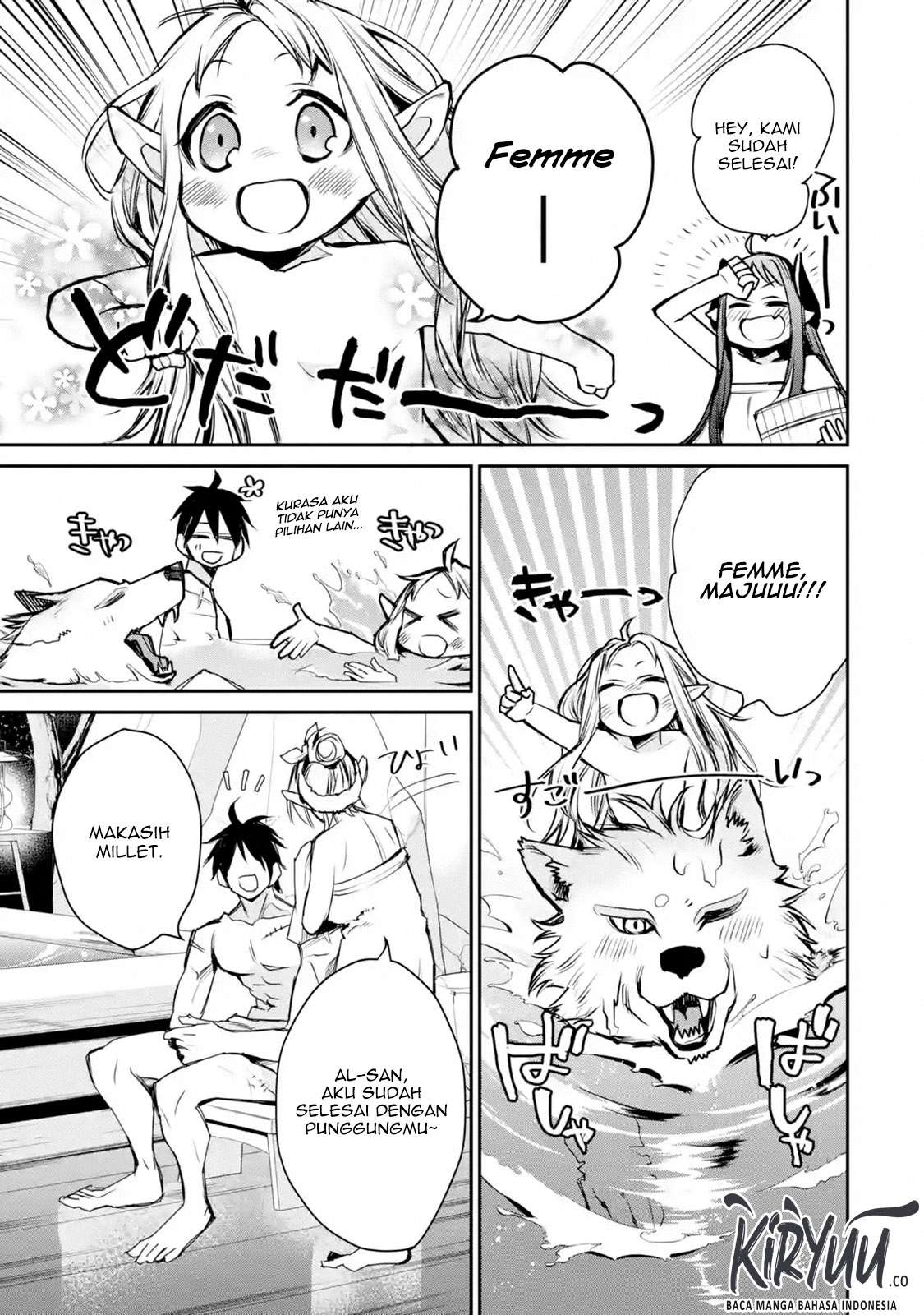 Saikyou no Madoshi. Hisa ni Ya wo Ukete Shimatta no de Inaka no Eihei ni Naru Chapter 10.2 - halaman 3