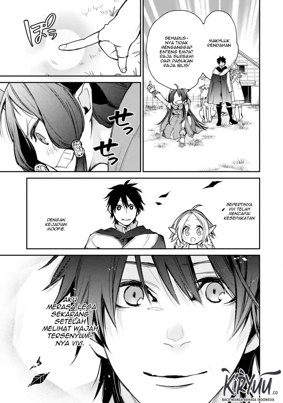 Saikyou no Madoshi. Hisa ni Ya wo Ukete Shimatta no de Inaka no Eihei ni Naru Chapter 10.3 - halaman 4