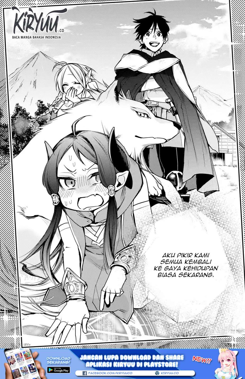 Saikyou no Madoshi. Hisa ni Ya wo Ukete Shimatta no de Inaka no Eihei ni Naru Chapter 10.3 - halaman 5