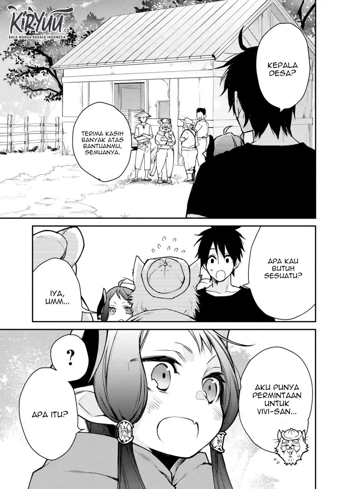 Saikyou no Madoshi. Hisa ni Ya wo Ukete Shimatta no de Inaka no Eihei ni Naru Chapter 10.3 - halaman 8