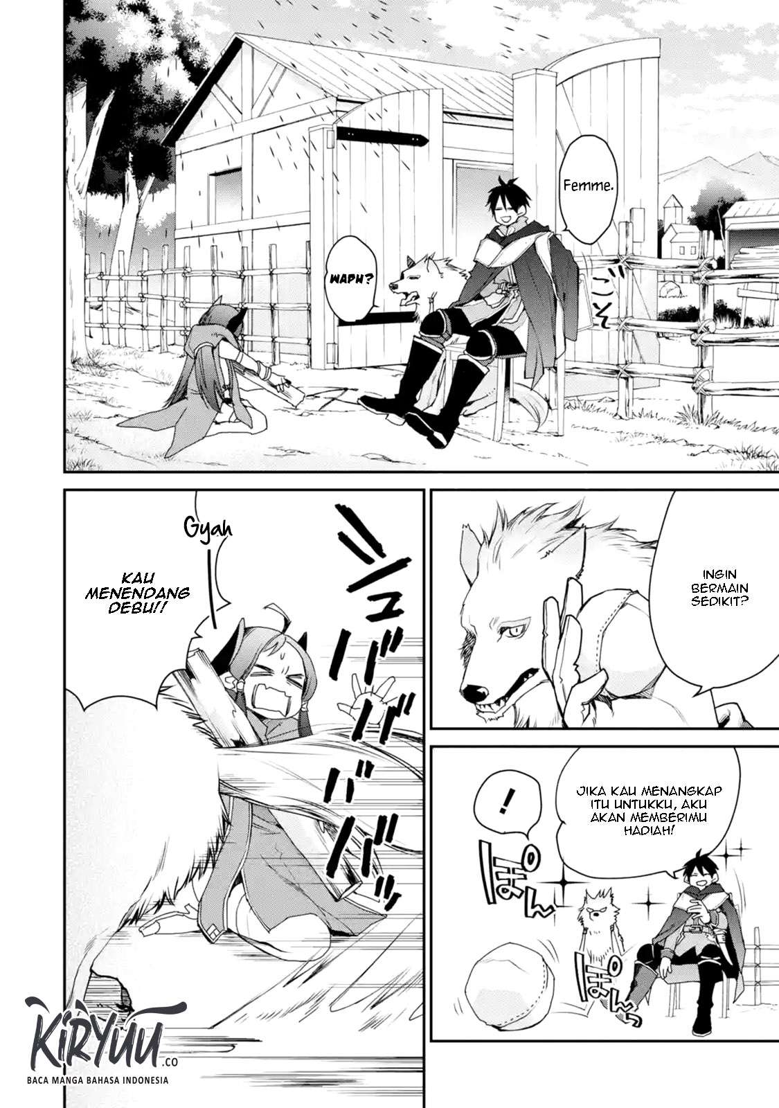 Saikyou no Madoshi. Hisa ni Ya wo Ukete Shimatta no de Inaka no Eihei ni Naru Chapter 11.1 - halaman 4