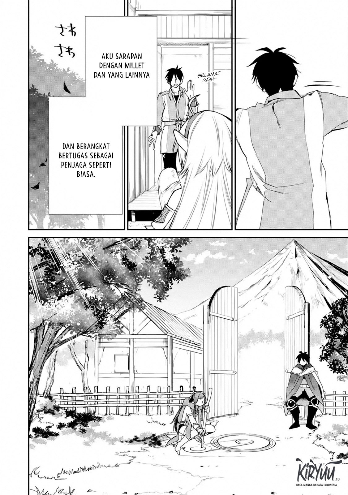 Saikyou no Madoshi. Hisa ni Ya wo Ukete Shimatta no de Inaka no Eihei ni Naru Chapter 11.2 - halaman 10