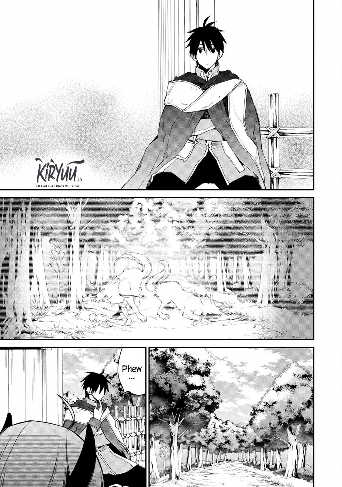 Saikyou no Madoshi. Hisa ni Ya wo Ukete Shimatta no de Inaka no Eihei ni Naru Chapter 11.2 - halaman 11
