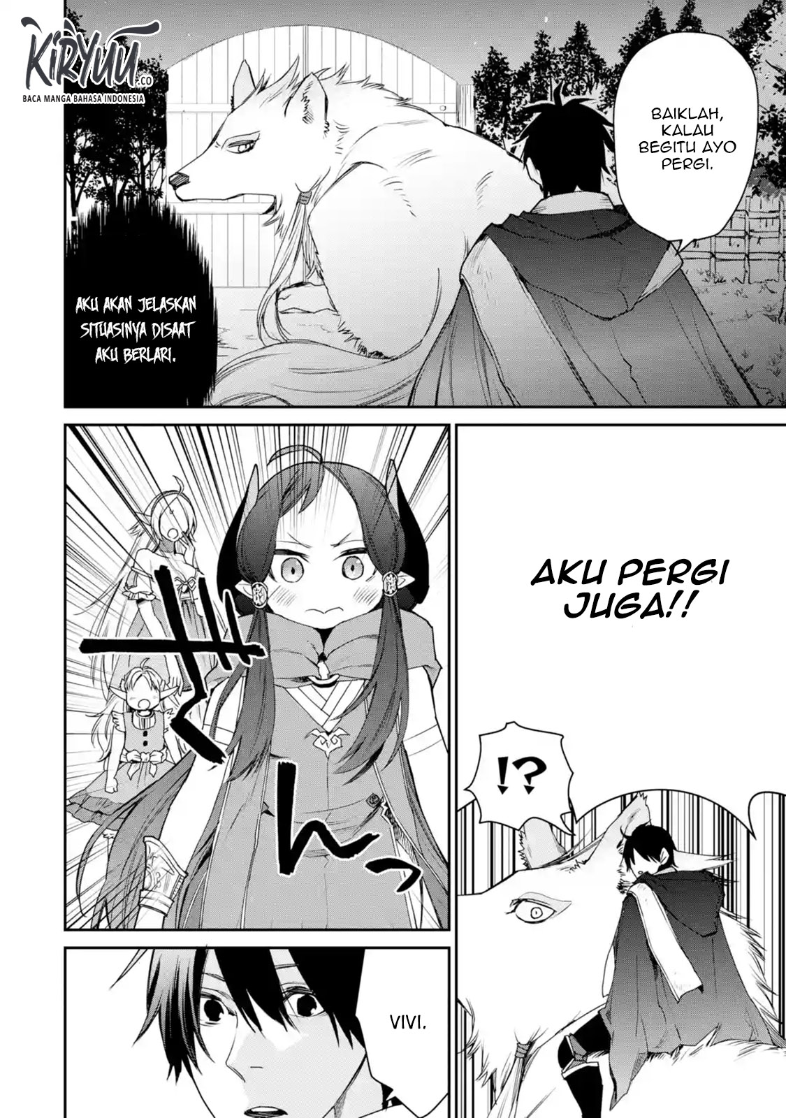Saikyou no Madoshi. Hisa ni Ya wo Ukete Shimatta no de Inaka no Eihei ni Naru Chapter 11.3 - halaman 3