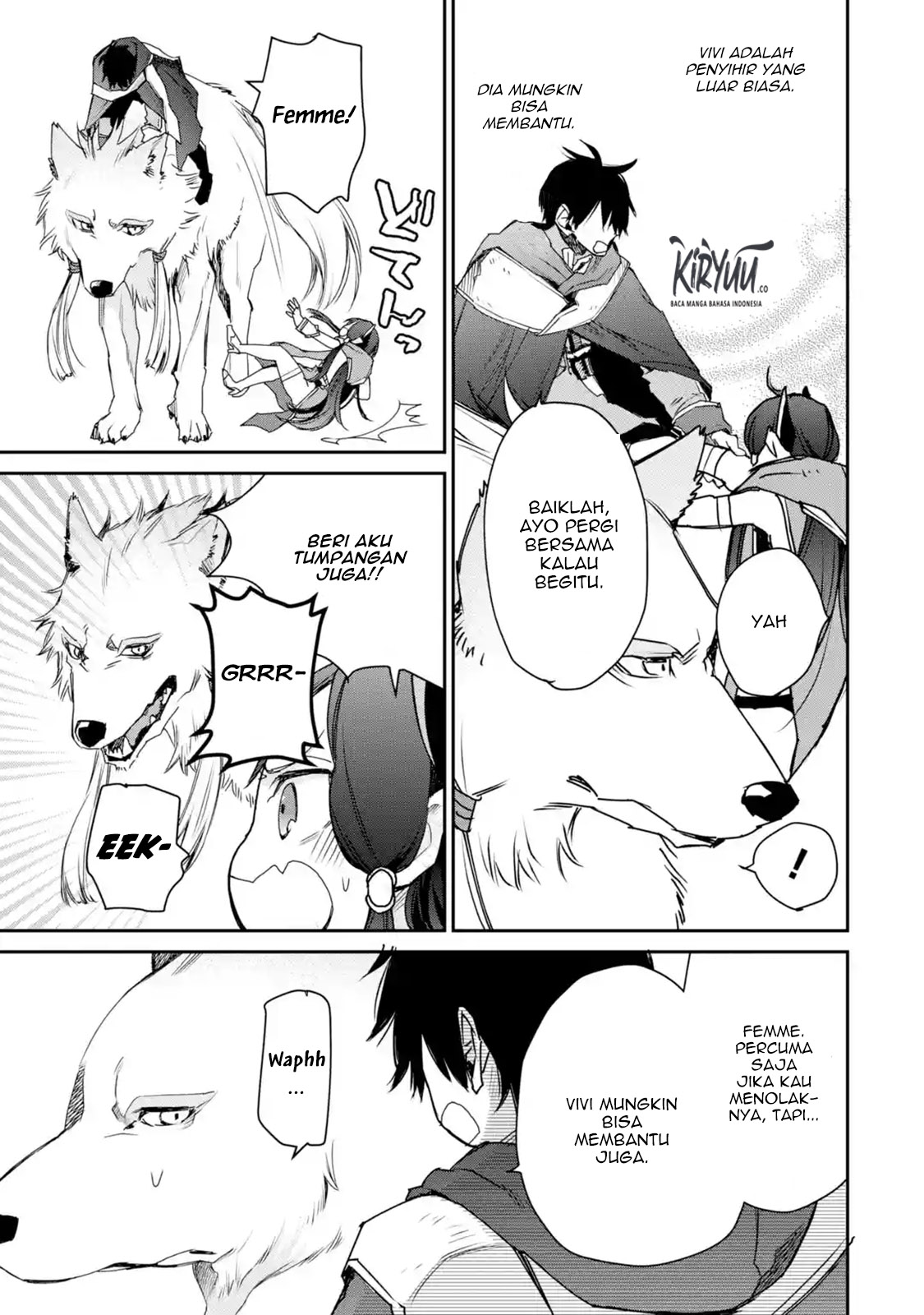 Saikyou no Madoshi. Hisa ni Ya wo Ukete Shimatta no de Inaka no Eihei ni Naru Chapter 11.3 - halaman 4