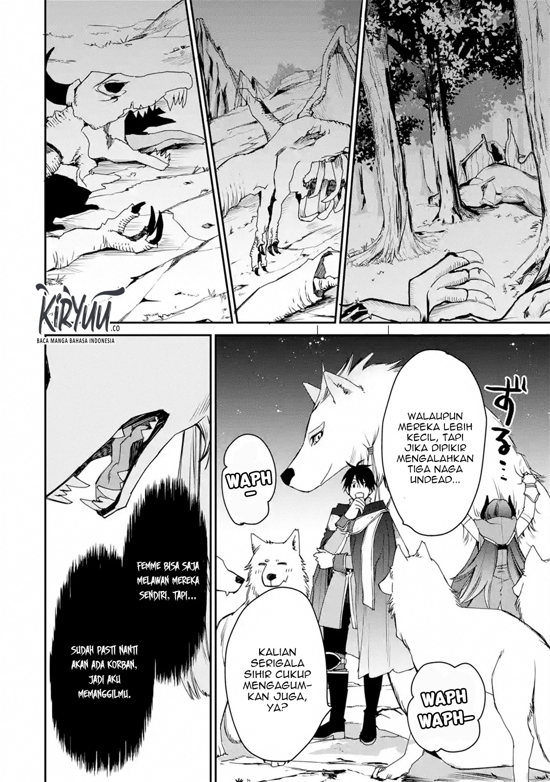 Saikyou no Madoshi. Hisa ni Ya wo Ukete Shimatta no de Inaka no Eihei ni Naru Chapter 12.1 - halaman 12