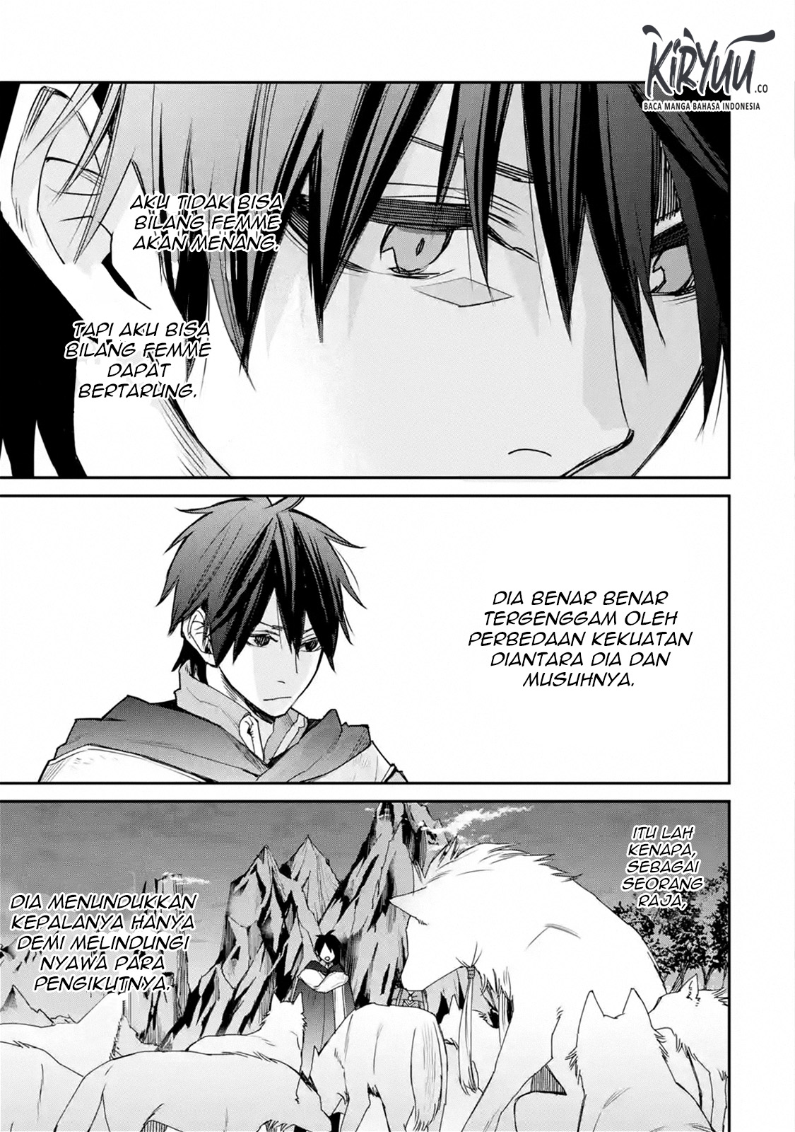 Saikyou no Madoshi. Hisa ni Ya wo Ukete Shimatta no de Inaka no Eihei ni Naru Chapter 12.1 - halaman 15