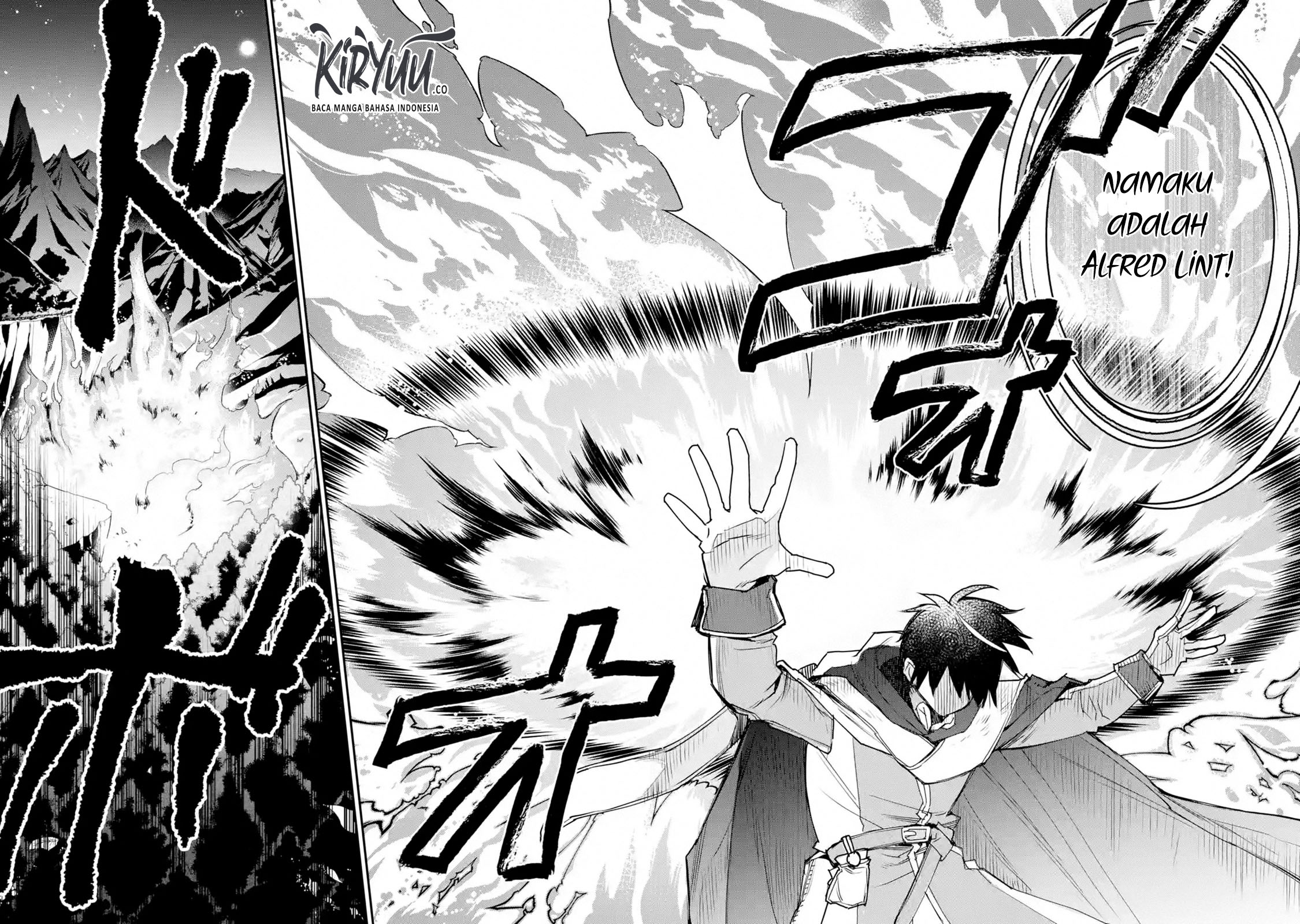 Saikyou no Madoshi. Hisa ni Ya wo Ukete Shimatta no de Inaka no Eihei ni Naru Chapter 12.2 - halaman 1