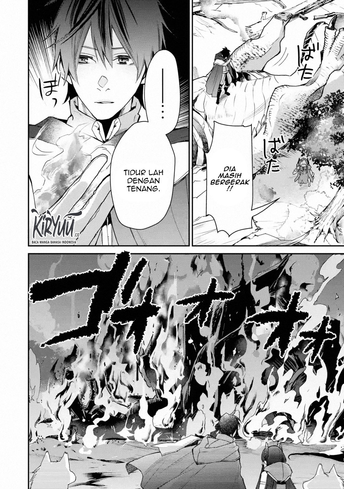Saikyou no Madoshi. Hisa ni Ya wo Ukete Shimatta no de Inaka no Eihei ni Naru Chapter 12.3 - halaman 13