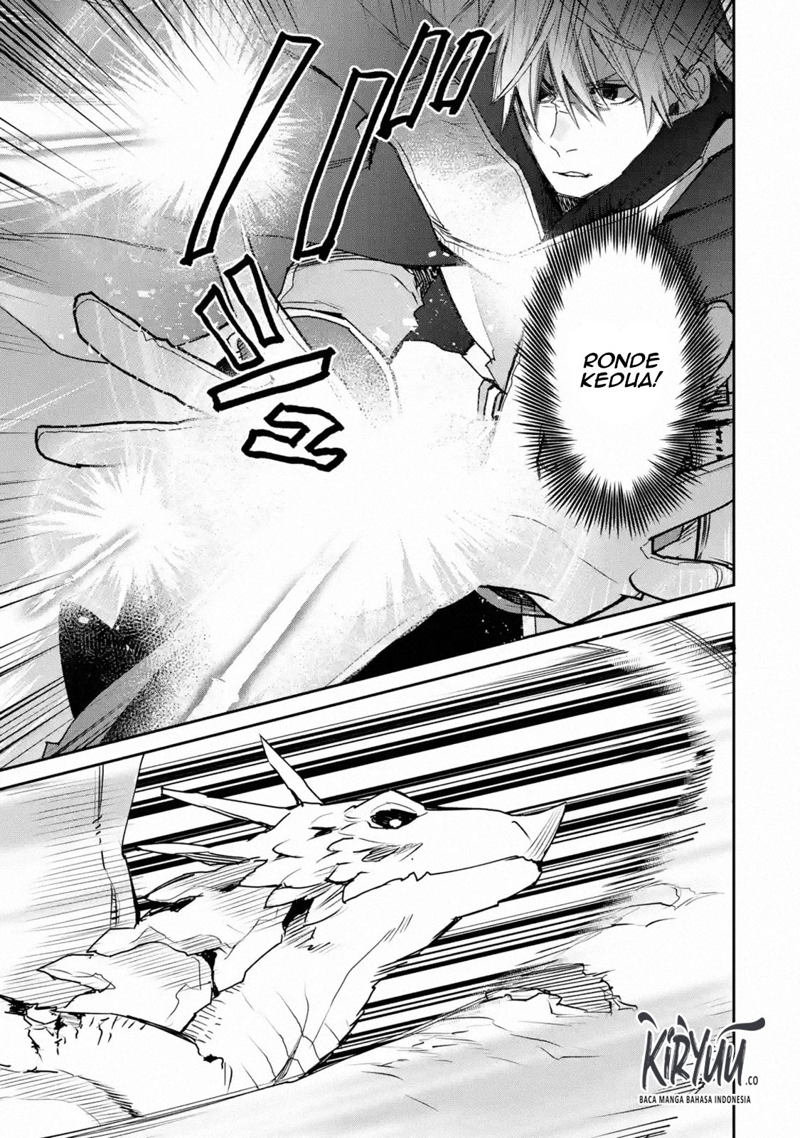 Saikyou no Madoshi. Hisa ni Ya wo Ukete Shimatta no de Inaka no Eihei ni Naru Chapter 12.3 - halaman 4