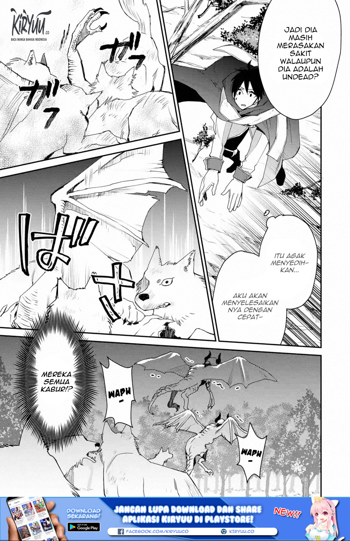 Saikyou no Madoshi. Hisa ni Ya wo Ukete Shimatta no de Inaka no Eihei ni Naru Chapter 12.3 - halaman 8