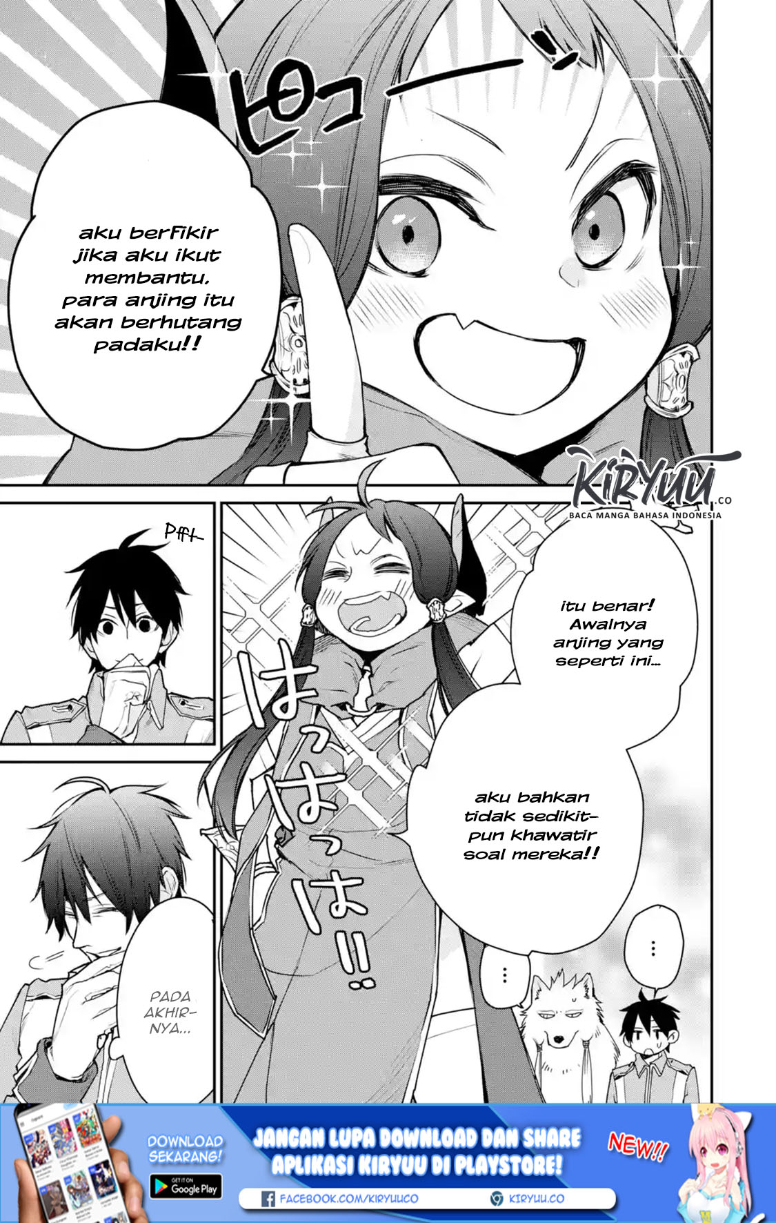 Saikyou no Madoshi. Hisa ni Ya wo Ukete Shimatta no de Inaka no Eihei ni Naru Chapter 13.1 - halaman 7