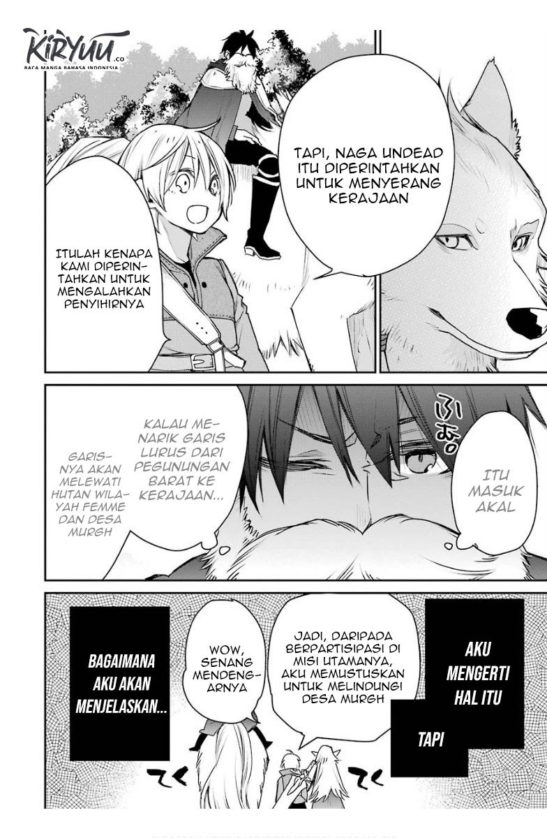 Saikyou no Madoshi. Hisa ni Ya wo Ukete Shimatta no de Inaka no Eihei ni Naru Chapter 14.1 - halaman 10