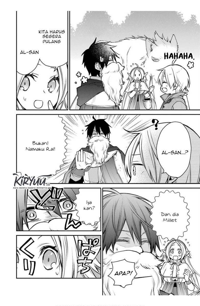 Saikyou no Madoshi. Hisa ni Ya wo Ukete Shimatta no de Inaka no Eihei ni Naru Chapter 14.1 - halaman 6