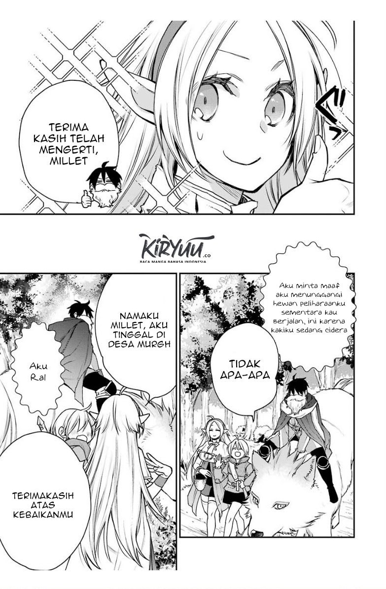 Saikyou no Madoshi. Hisa ni Ya wo Ukete Shimatta no de Inaka no Eihei ni Naru Chapter 14.1 - halaman 7