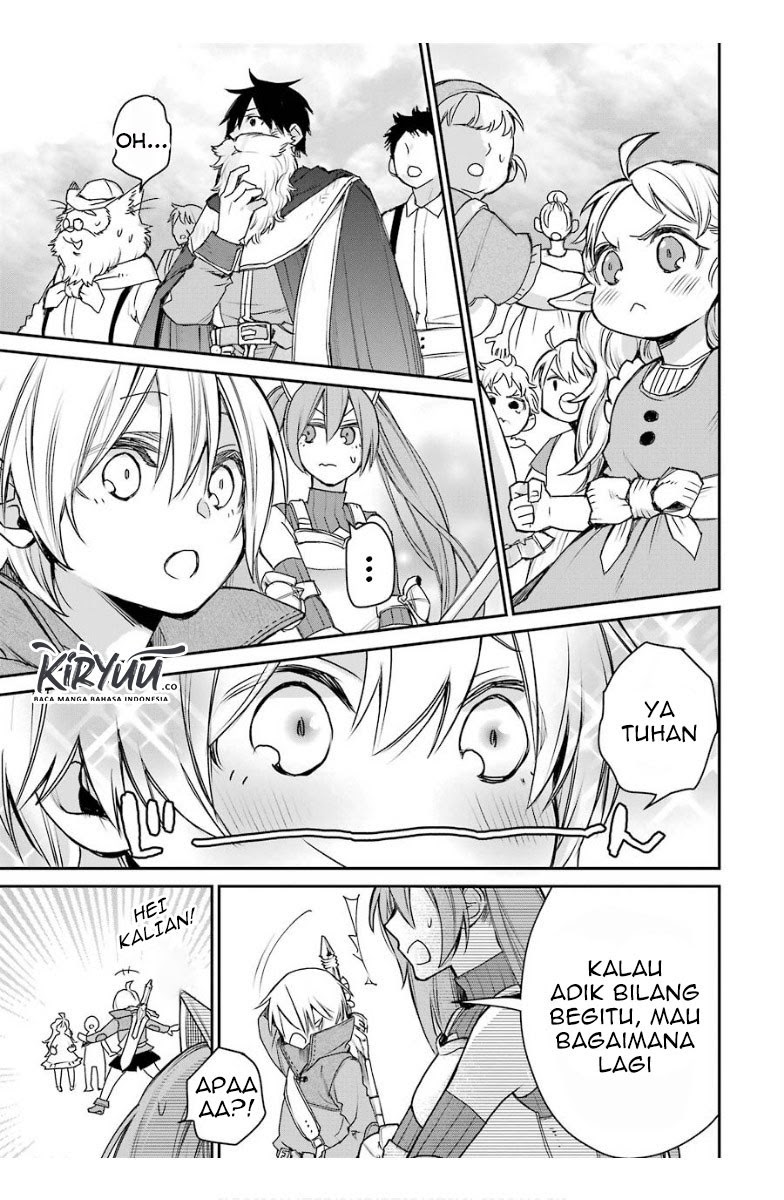 Saikyou no Madoshi. Hisa ni Ya wo Ukete Shimatta no de Inaka no Eihei ni Naru Chapter 14.2 - halaman 11