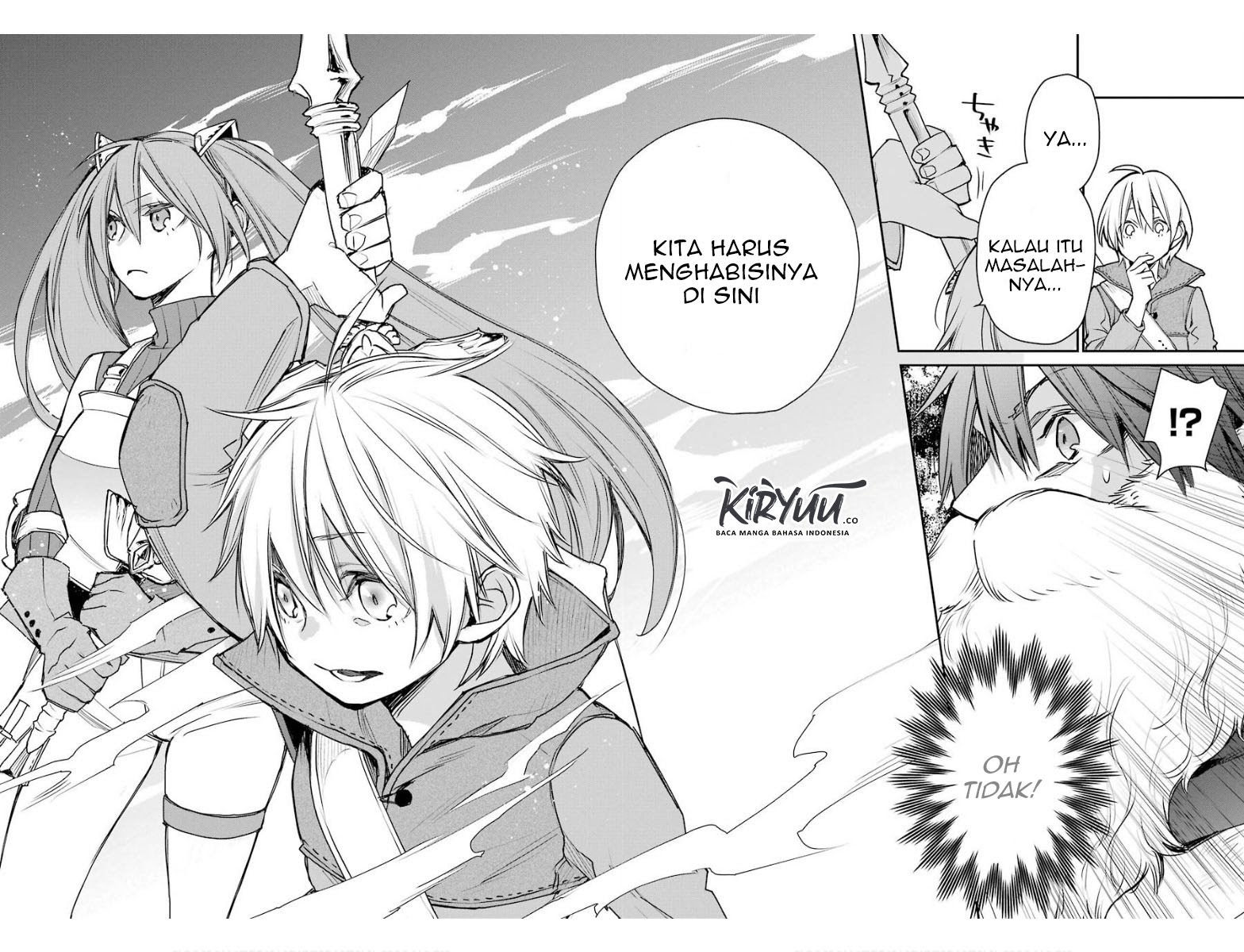 Saikyou no Madoshi. Hisa ni Ya wo Ukete Shimatta no de Inaka no Eihei ni Naru Chapter 14.2 - halaman 7