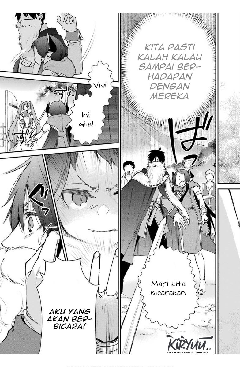 Saikyou no Madoshi. Hisa ni Ya wo Ukete Shimatta no de Inaka no Eihei ni Naru Chapter 14.2 - halaman 9