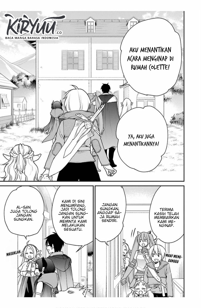 Saikyou no Madoshi. Hisa ni Ya wo Ukete Shimatta no de Inaka no Eihei ni Naru Chapter 15.1 - halaman 1