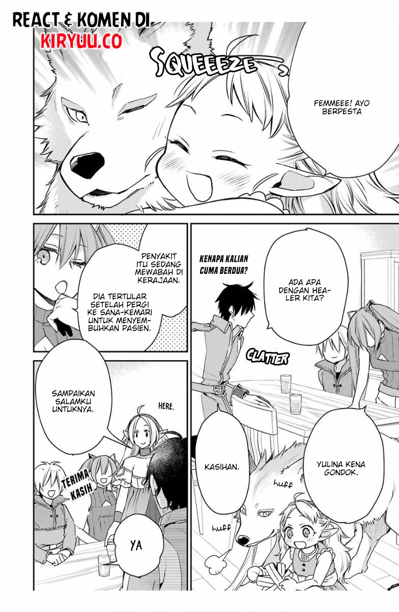 Saikyou no Madoshi. Hisa ni Ya wo Ukete Shimatta no de Inaka no Eihei ni Naru Chapter 15.1 - halaman 2