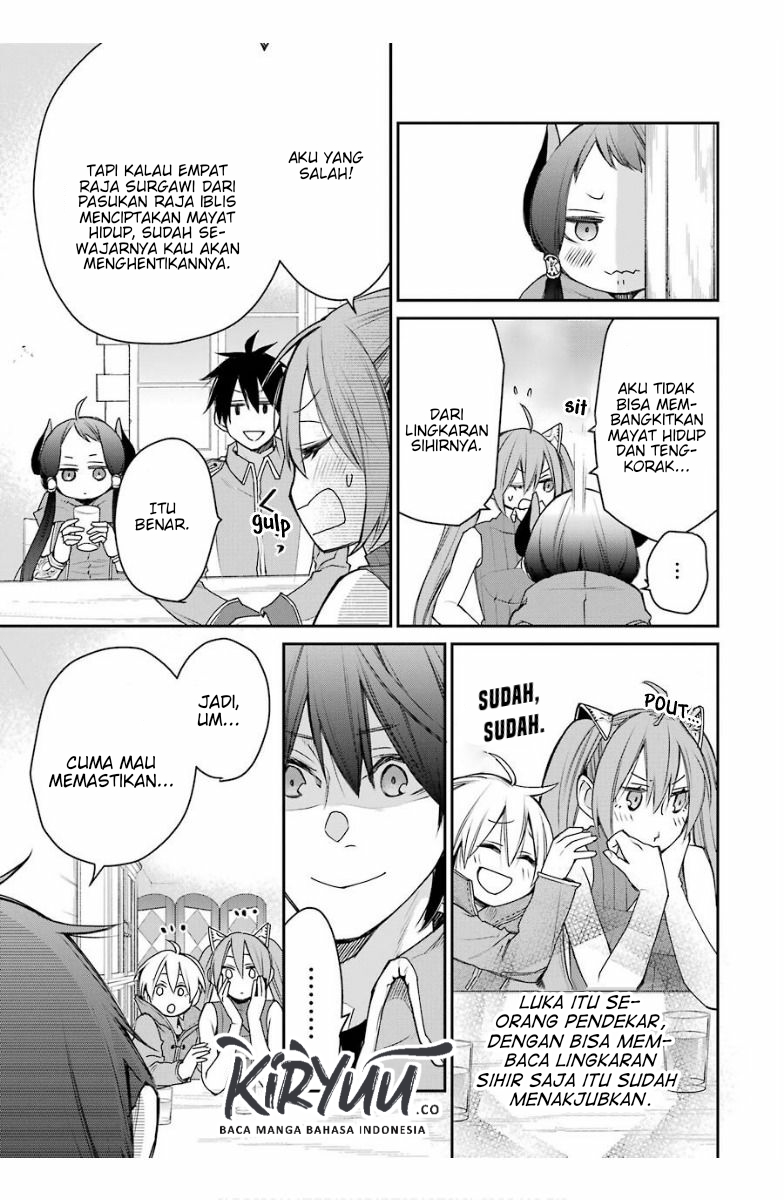 Saikyou no Madoshi. Hisa ni Ya wo Ukete Shimatta no de Inaka no Eihei ni Naru Chapter 15.1 - halaman 5