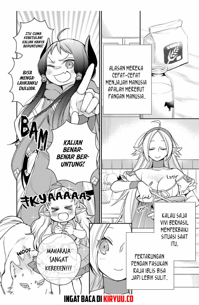 Saikyou no Madoshi. Hisa ni Ya wo Ukete Shimatta no de Inaka no Eihei ni Naru Chapter 15.1 - halaman 8