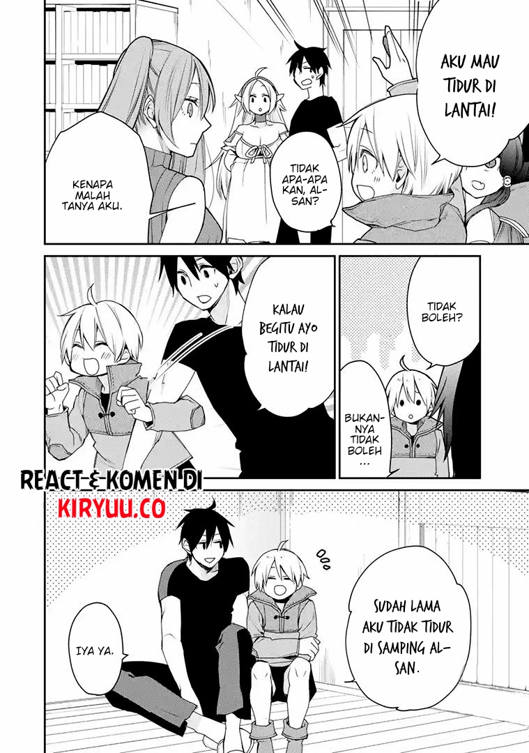 Saikyou no Madoshi. Hisa ni Ya wo Ukete Shimatta no de Inaka no Eihei ni Naru Chapter 15.2 - halaman 17