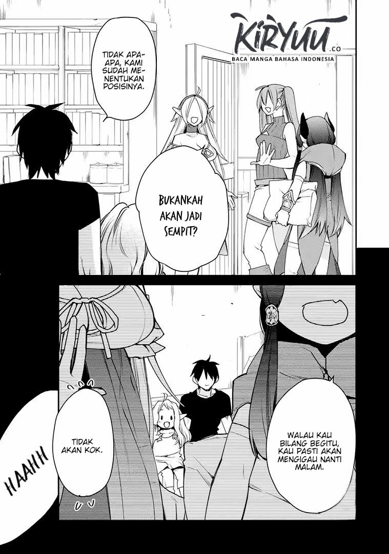 Saikyou no Madoshi. Hisa ni Ya wo Ukete Shimatta no de Inaka no Eihei ni Naru Chapter 15.2 - halaman 20