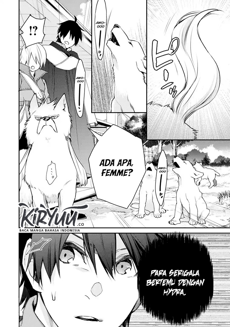 Saikyou no Madoshi. Hisa ni Ya wo Ukete Shimatta no de Inaka no Eihei ni Naru Chapter 16.2 - halaman 14