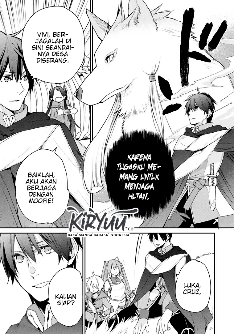 Saikyou no Madoshi. Hisa ni Ya wo Ukete Shimatta no de Inaka no Eihei ni Naru Chapter 16.2 - halaman 17