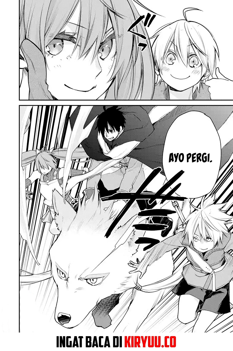 Saikyou no Madoshi. Hisa ni Ya wo Ukete Shimatta no de Inaka no Eihei ni Naru Chapter 16.2 - halaman 18