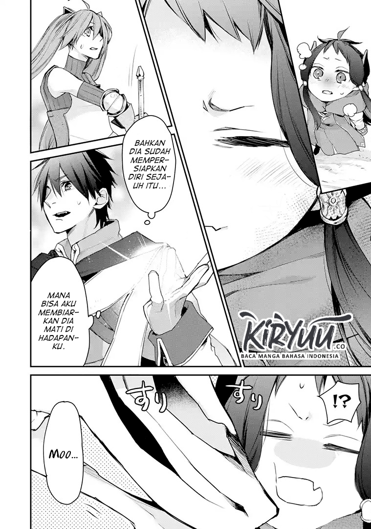 Saikyou no Madoshi. Hisa ni Ya wo Ukete Shimatta no de Inaka no Eihei ni Naru Chapter 16.2 - halaman 6