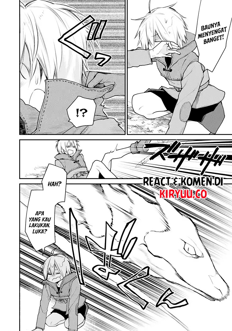 Saikyou no Madoshi. Hisa ni Ya wo Ukete Shimatta no de Inaka no Eihei ni Naru Chapter 17.1 - halaman 1
