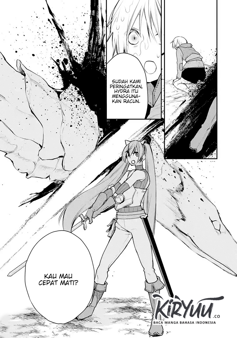 Saikyou no Madoshi. Hisa ni Ya wo Ukete Shimatta no de Inaka no Eihei ni Naru Chapter 17.1 - halaman 2
