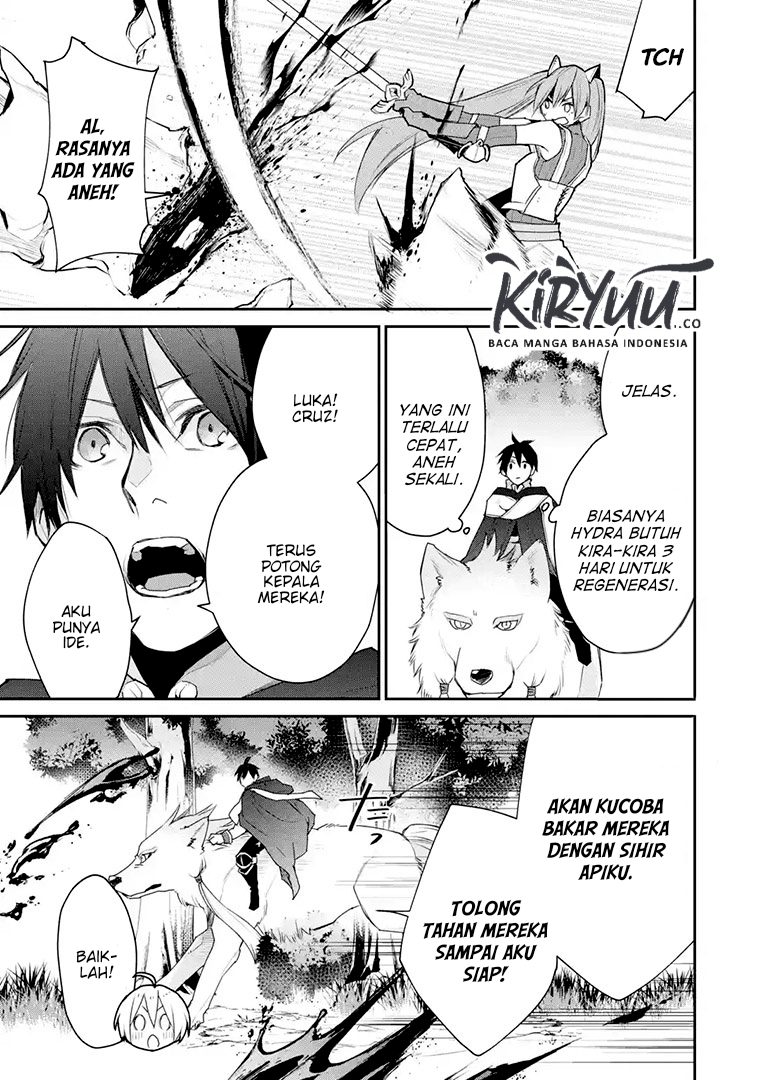 Saikyou no Madoshi. Hisa ni Ya wo Ukete Shimatta no de Inaka no Eihei ni Naru Chapter 17.1 - halaman 4