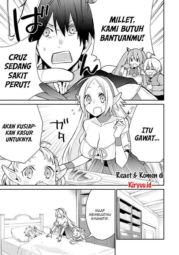 Saikyou no Madoshi. Hisa ni Ya wo Ukete Shimatta no de Inaka no Eihei ni Naru Chapter 17.2 - halaman 1