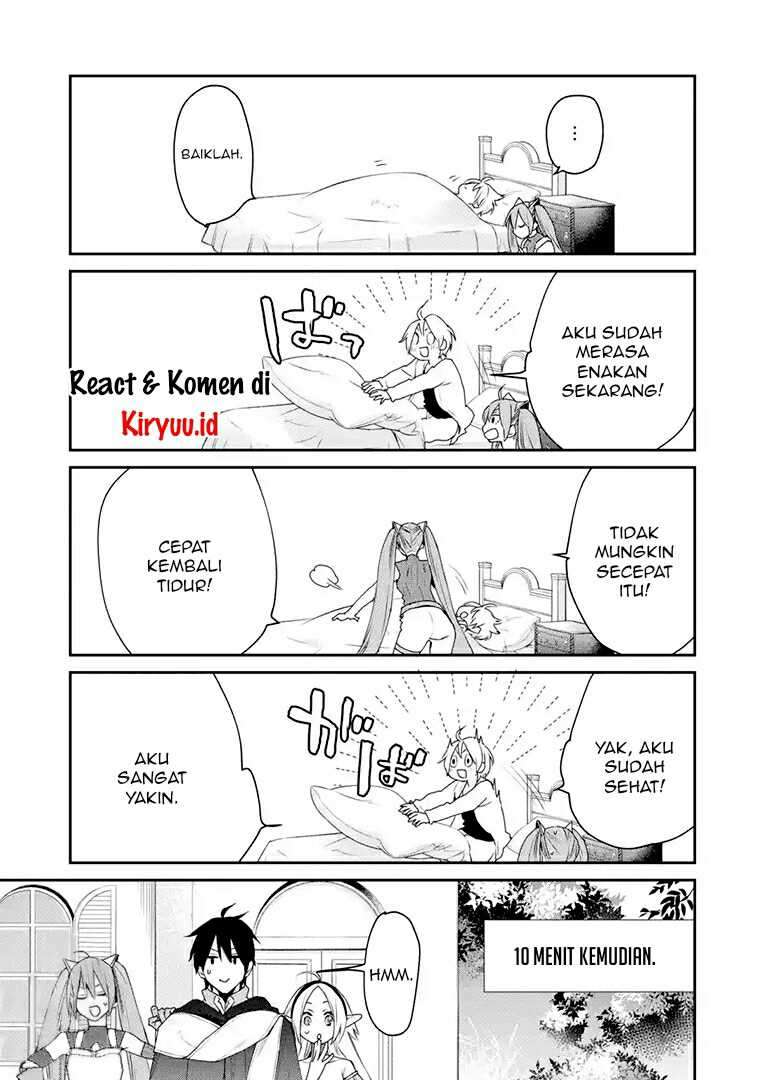 Saikyou no Madoshi. Hisa ni Ya wo Ukete Shimatta no de Inaka no Eihei ni Naru Chapter 17.2 - halaman 7