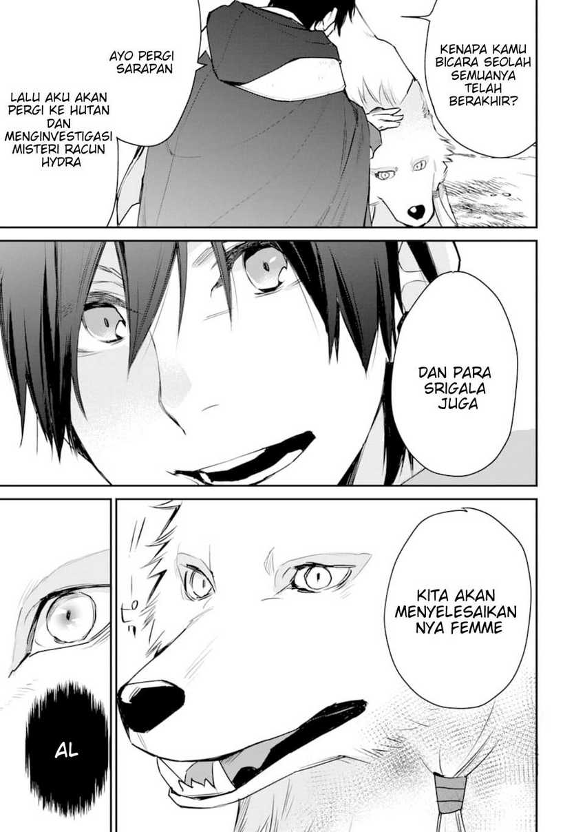 Saikyou no Madoshi. Hisa ni Ya wo Ukete Shimatta no de Inaka no Eihei ni Naru Chapter 18 - halaman 17
