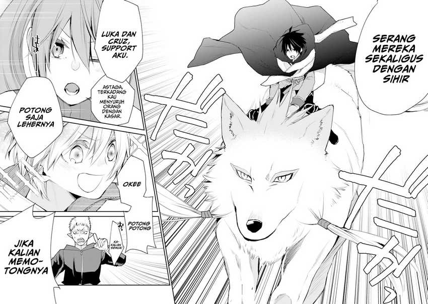 Saikyou no Madoshi. Hisa ni Ya wo Ukete Shimatta no de Inaka no Eihei ni Naru Chapter 19 - halaman 35