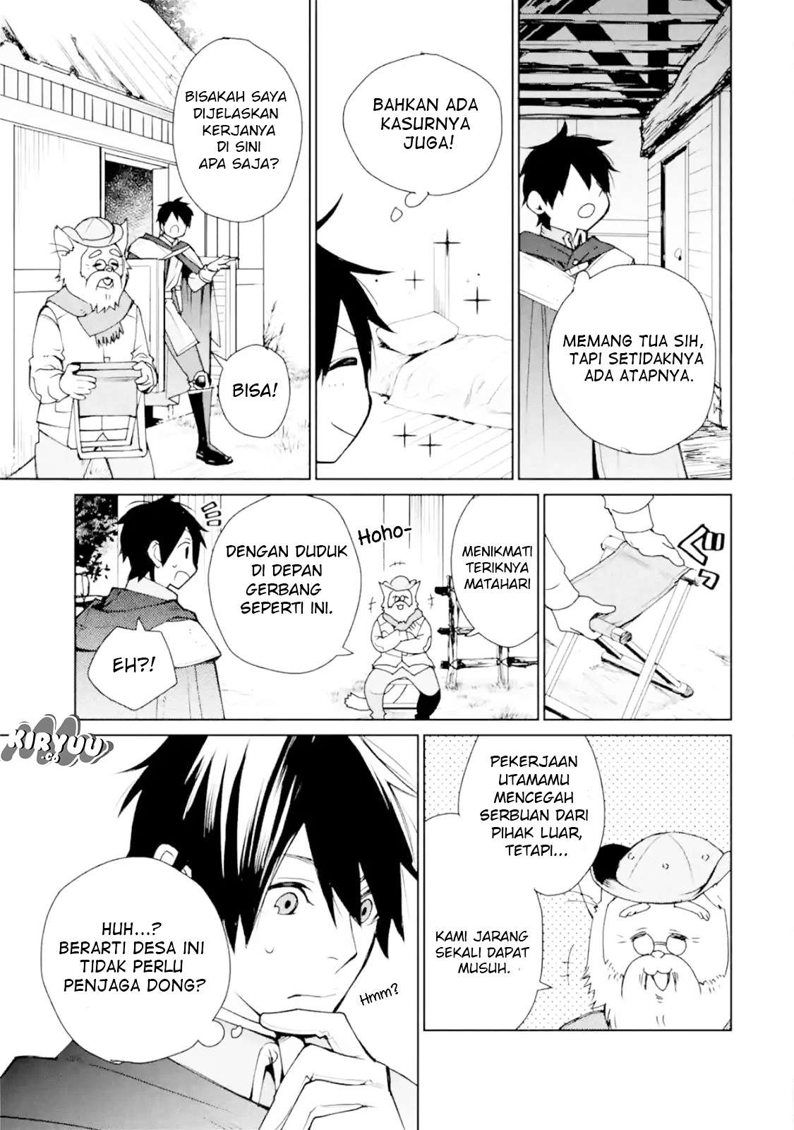 Saikyou no Madoshi. Hisa ni Ya wo Ukete Shimatta no de Inaka no Eihei ni Naru Chapter 2.1 - halaman 11