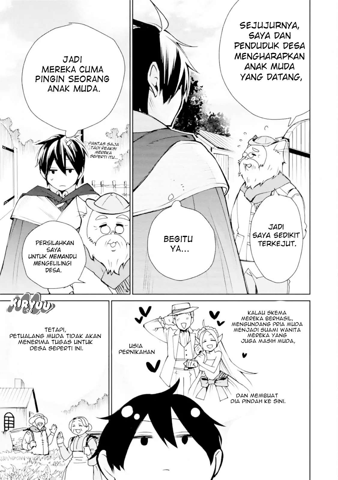 Saikyou no Madoshi. Hisa ni Ya wo Ukete Shimatta no de Inaka no Eihei ni Naru Chapter 2.1 - halaman 13